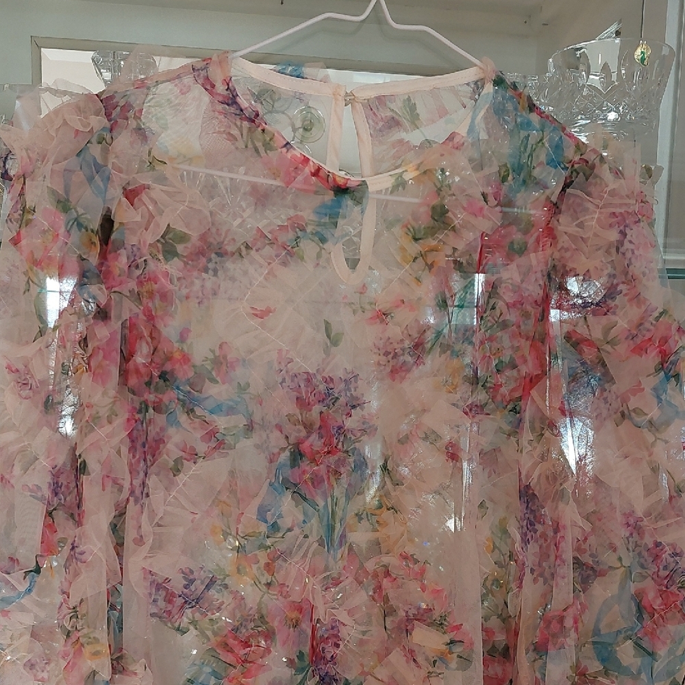 CHICWISH Chiffon Blouse, NWT